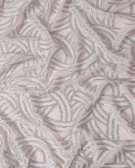 Champagne Ivory Silk Silk Fabric 110cm