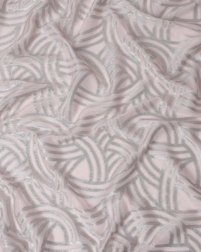 Champagne Ivory Silk Silk Fabric 110cm