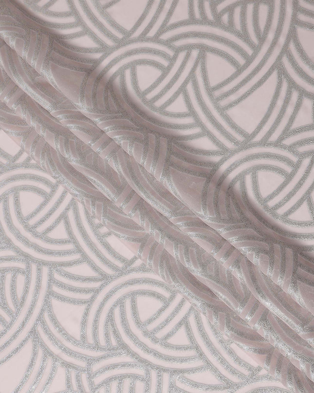 Champagne Ivory Silk Silk Fabric 110cm