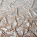 Champagne Beige Silk Chiffon Metallic Fabric 110cm