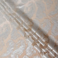 Champagne Beige Silk Chiffon Metallic Fabric 110cm