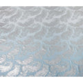 Powder Blue Silk Chiffon Metallic Fabric 110cm