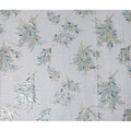 Pearl Grey Silk Chiffon Garbasaar Fabric Piece