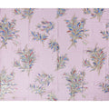 Orchid Pink Silk Chiffon Garbasaar Fabric Piece