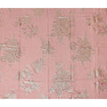 Dusty Rose Pink Silk Chiffon Garbasaar Fabric Piece