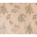 Apricot Orange Silk Chiffon Garbasaar Fabric Piece