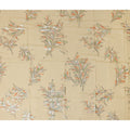 Antique Gold Silk Chiffon Garbasaar Fabric Piece