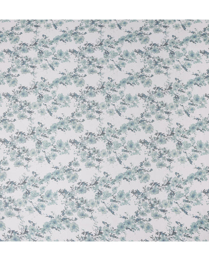 Powder Blue Silk Chiffon Fabric 110cm | Regal Fabrics