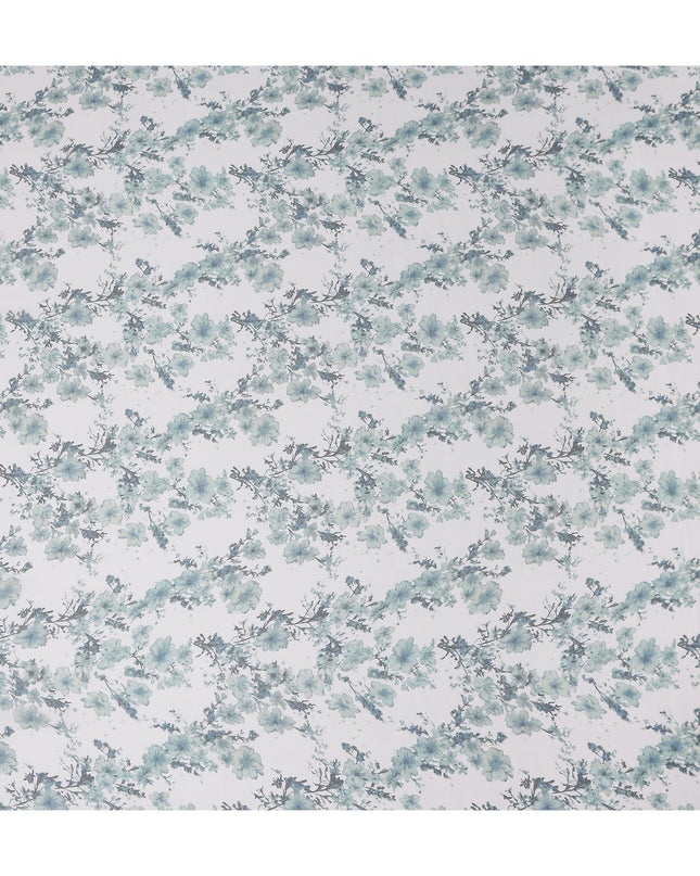 Powder Blue Silk Chiffon Fabric 110cm | Regal Fabrics