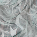 Sage Teal Silk Chiffon Fabric 110cm | Regal Fabrics