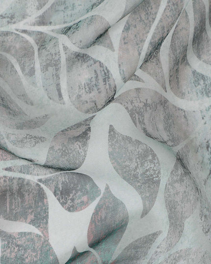 Sage Teal Silk Chiffon Fabric 110cm | Regal Fabrics