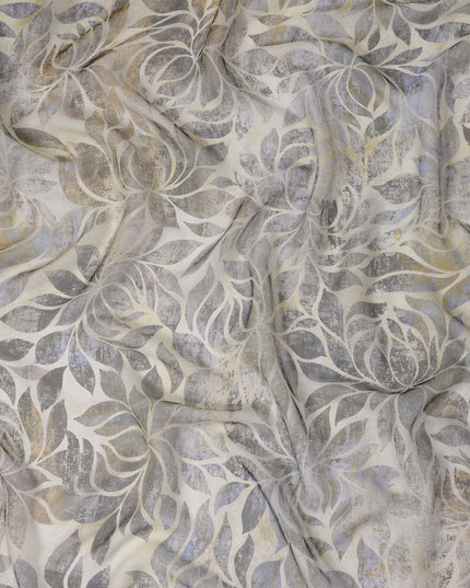 Golden Taupe Silk Chiffon Fabric 110cm | Regal Fabrics