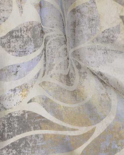 Golden Taupe Silk Chiffon Fabric 110cm | Regal Fabrics