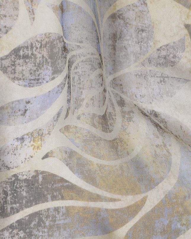 Golden Taupe Silk Chiffon Fabric 110cm | Regal Fabrics