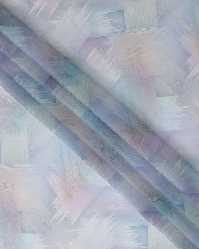 Pastel Lavender Silk Chiffon Fabric 110cm | Regal Fabrics