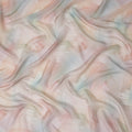 Peach Blush Silk Chiffon Fabric 110cm | Regal Fabrics