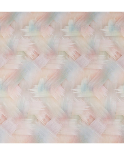 Peach Blush Silk Chiffon Fabric 110cm | Regal Fabrics