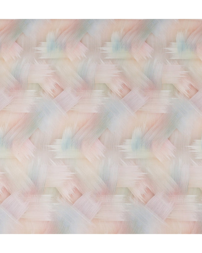 Peach Blush Silk Chiffon Fabric 110cm | Regal Fabrics