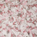 Rosewood Mauve Silk Chiffon Fabric 110cm | Regal Fabrics