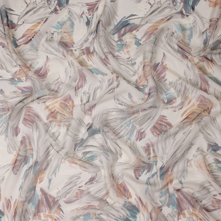 Dusty Mauve Silk Chiffon Fabric 110cm | Regal Fabrics