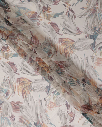 Dusty Mauve Silk Chiffon Fabric 110cm | Regal Fabrics