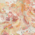 Coral Rust Silk Chiffon Fabric 110cm | Regal Fabrics