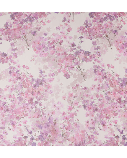 Orchid Pink Silk Chiffon Fabric 110cm | Regal Fabrics