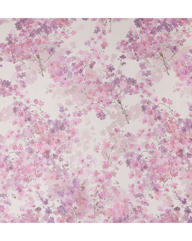 Orchid Pink Silk Chiffon Fabric 110cm | Regal Fabrics
