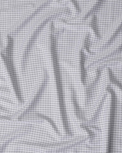 Silver Grey Italian Shirting Fabric 150cm