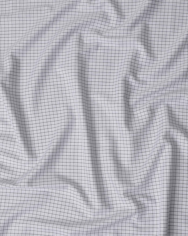 Silver Grey Italian Shirting Fabric 150cm