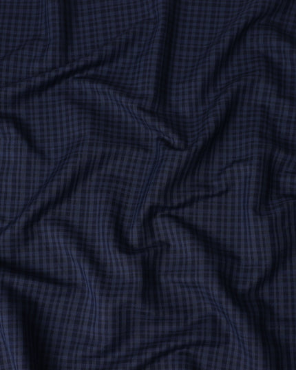 Navy Blue Italian Shirting Fabric 150cm
