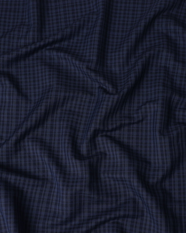 Navy Blue Italian Shirting Fabric 150cm