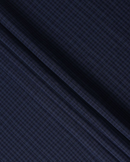 Navy Blue Italian Shirting Fabric 150cm