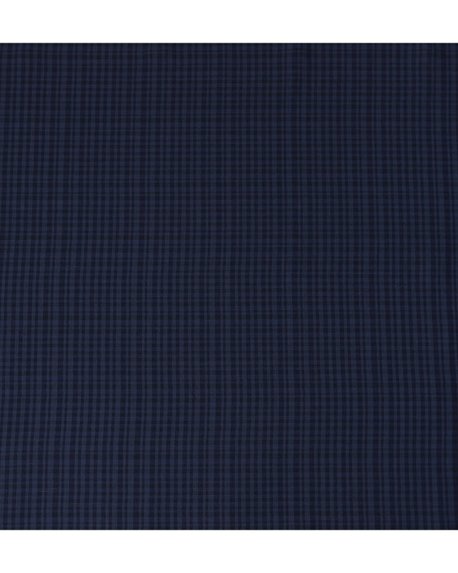 Navy Blue Italian Shirting Fabric 150cm