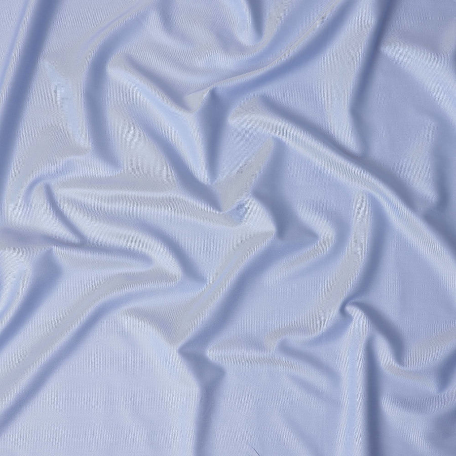 Powder Blue Italian Shirting Fabric 150cm
