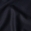 Midnight Navy Blue Wool Suiting Fabric 150cm