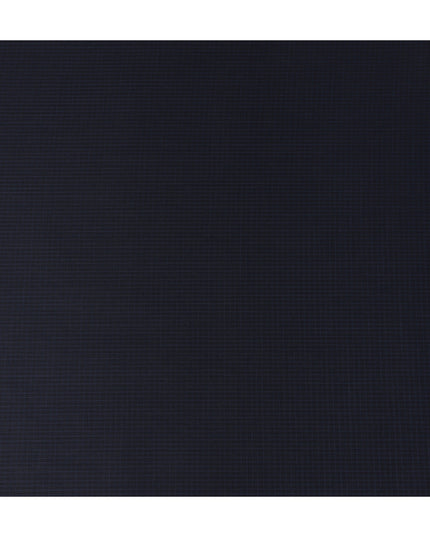Midnight Navy Blue Wool Suiting Fabric 150cm