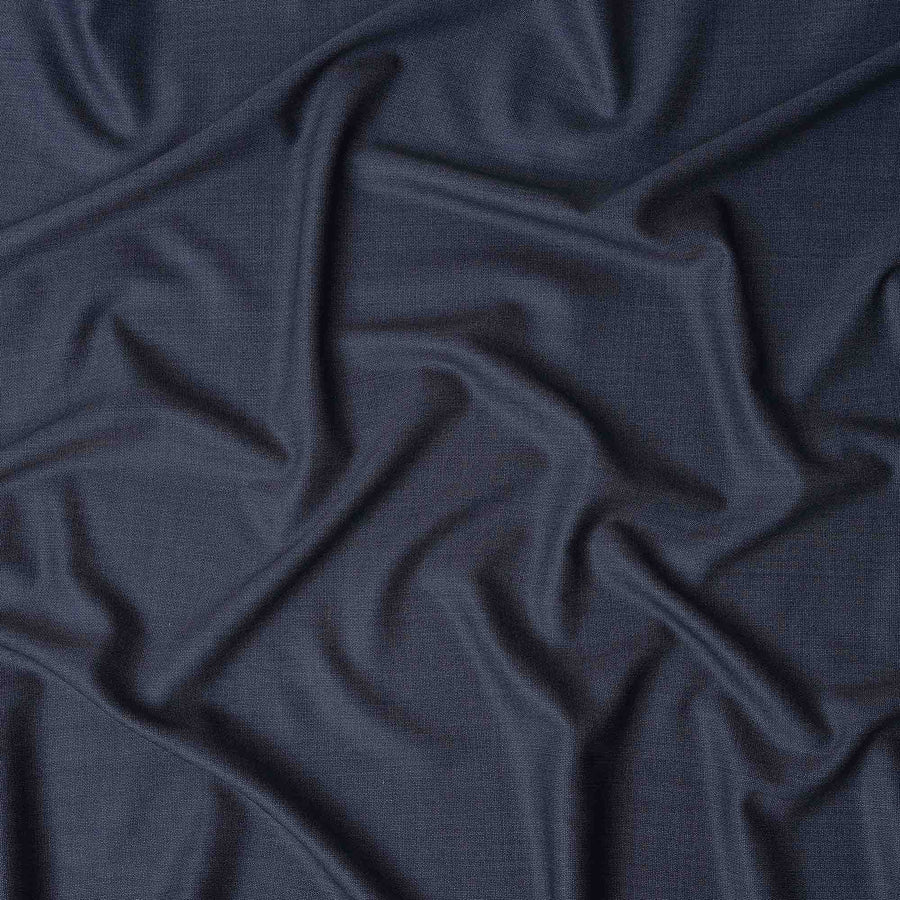 Slate Blue Grey Wool Suiting Fabric 150cm