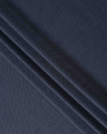 Slate Blue Grey Wool Suiting Fabric 150cm