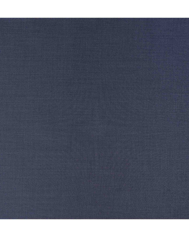 Slate Blue Grey Wool Suiting Fabric 150cm