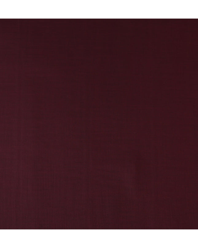 Deep Burgundy Maroon Wool Suiting Fabric 150cm