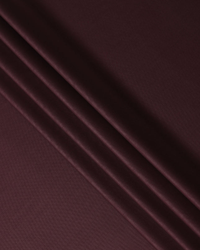 Rich Wine Maroon Wool Suiting Fabric 150cm