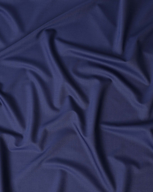 Royal Navy Blue Wool Suiting Fabric 150cm