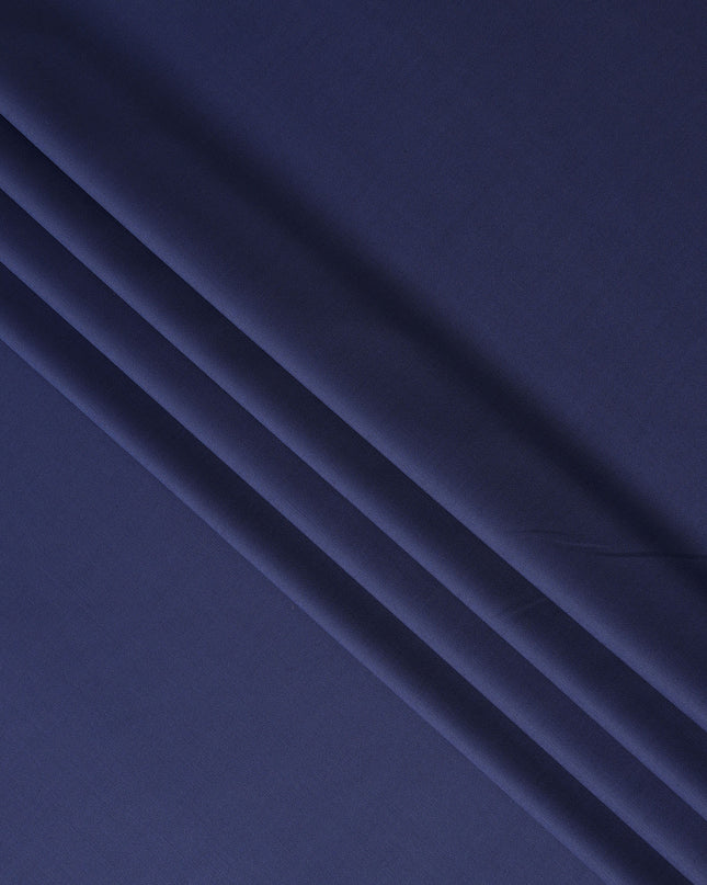 Royal Navy Blue Wool Suiting Fabric 150cm