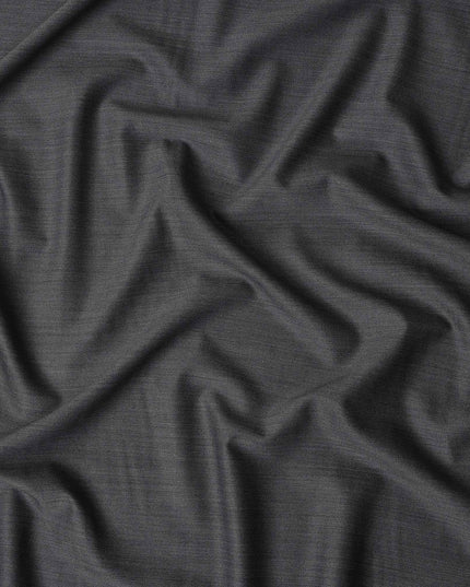 Charcoal Grey Wool Suiting Fabric 150cm