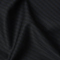 Jet Black Wool Suiting Fabric 150cm