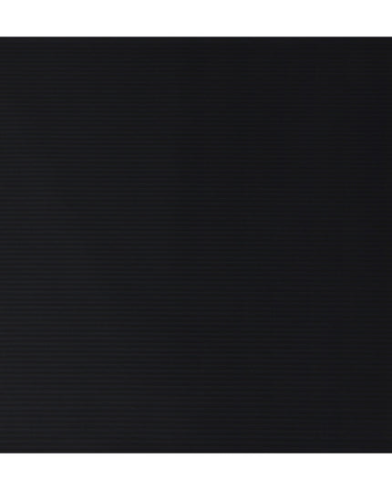 Jet Black Wool Suiting Fabric 150cm
