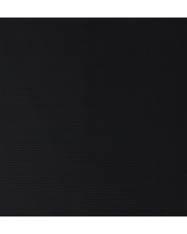 Jet Black Wool Suiting Fabric 150cm
