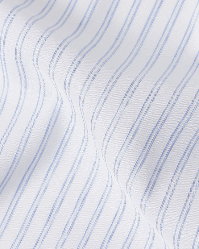 Pearl White Cotton Shirting Fabric 150cm