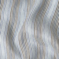 Ivory White Multistripe Cotton Shirting Fabric 150cm